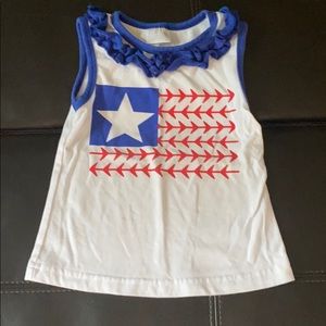 American tank top & shorts 🇺🇸